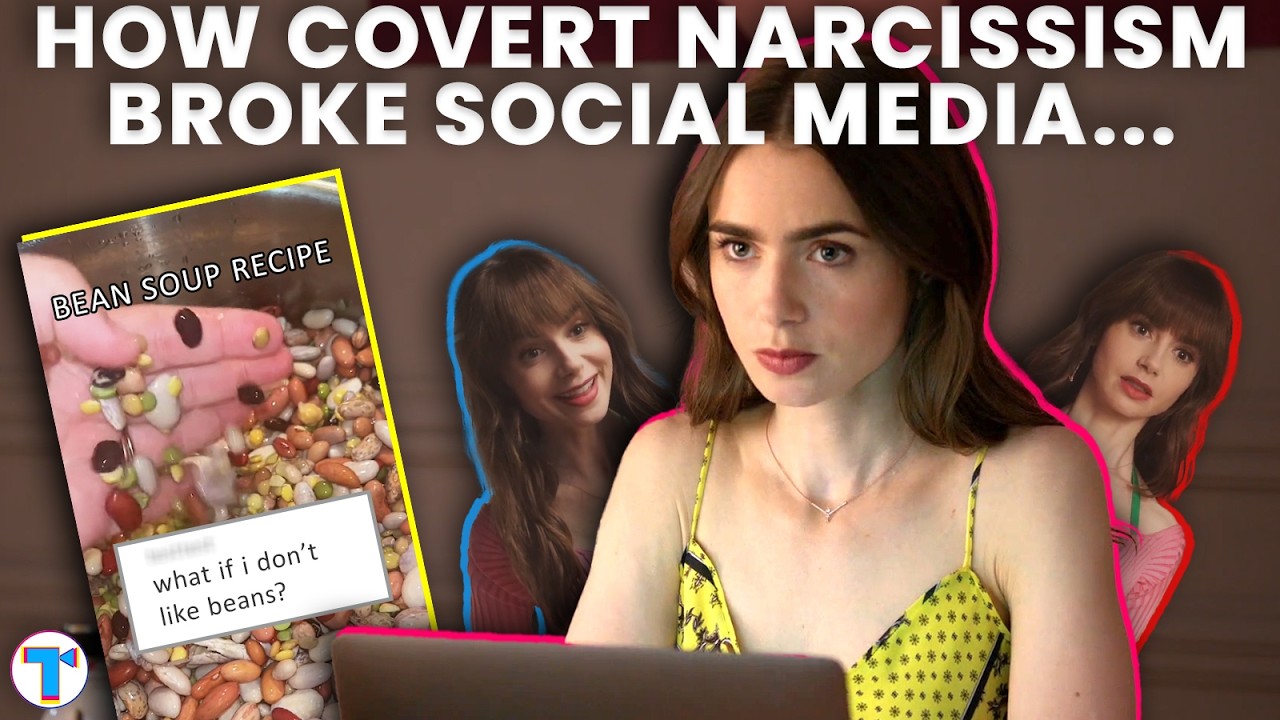 YouTube post by @thetake for Green Chef. Caption reads: Is Covert Narcissism Destroying Critical Thinking?.