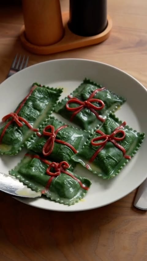 Instagram post by @mateo.zielonka for Porsche. Caption reads: My kind of Christmas Pasta 🍝 Approved ❓@Porsche....