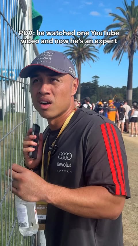 Instagram post by @torrelltafa for Revolut. Caption reads: [...] in Melbourne 🏁🏎😂 Thanks to the team....