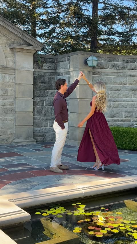 Instagram post by @solarpowered_blonde for Lulus. Caption reads: #luluspartner let me know which @lulus wedding....