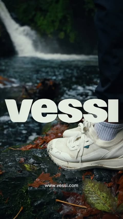 Instagram post by @disctay for Vessi. Caption reads: [...] to coast, and all around the world, @vessi....
