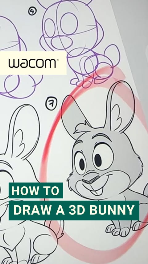 Instagram post by @mitchleeuwe for Wacom. Caption reads: [...] Grab your MovinkPad and draw along! #Wacom....