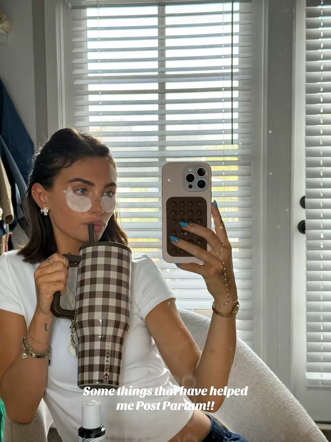 TikTok post by @melodyymiles for BondiBoost. Caption reads: [...] much through postpartum!!! @BondiBoost....