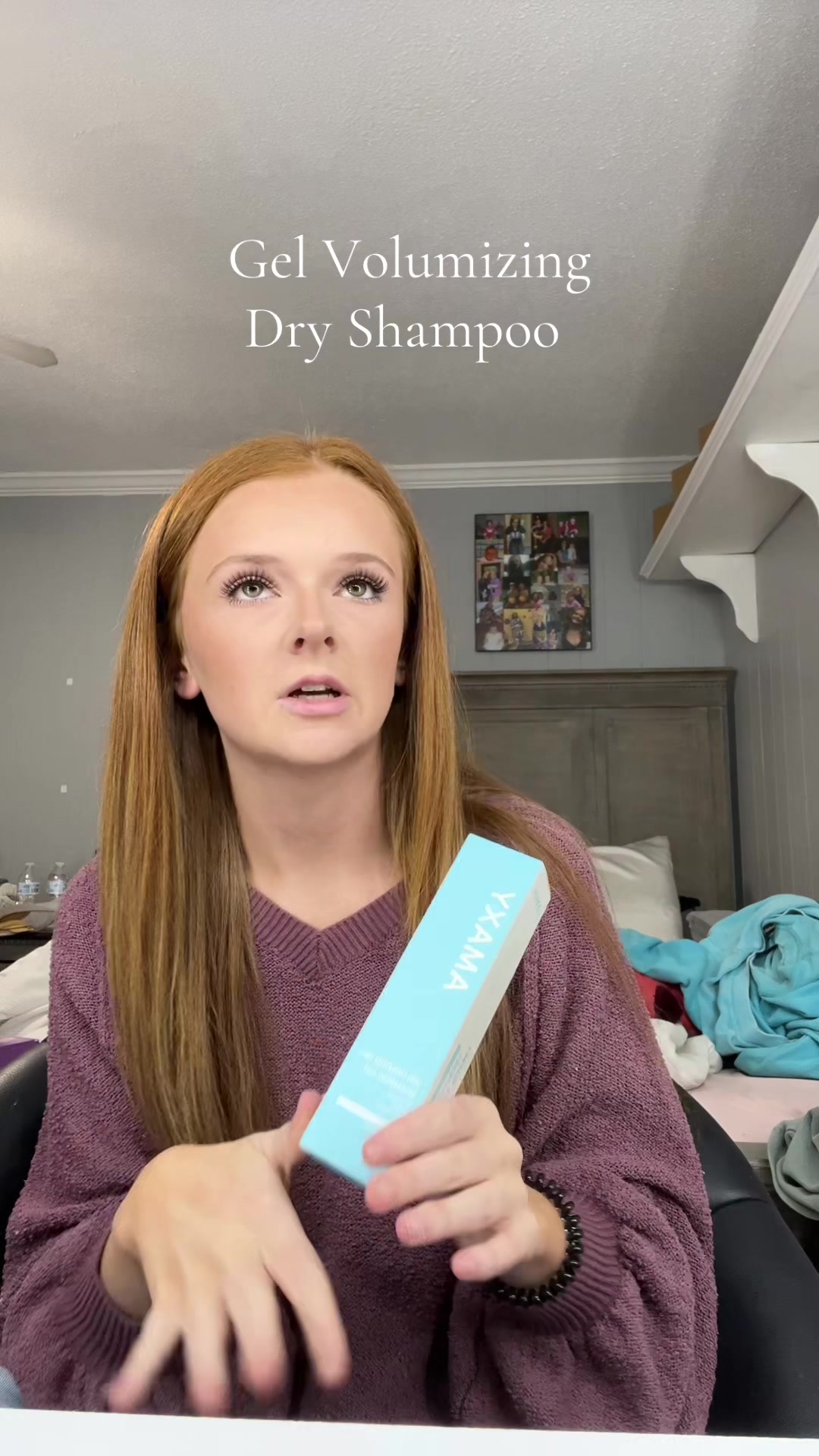TikTok post by @rainyyyyyy6 for AMAXY Beauty. Caption reads: just found this in my drafts and i in fact never....