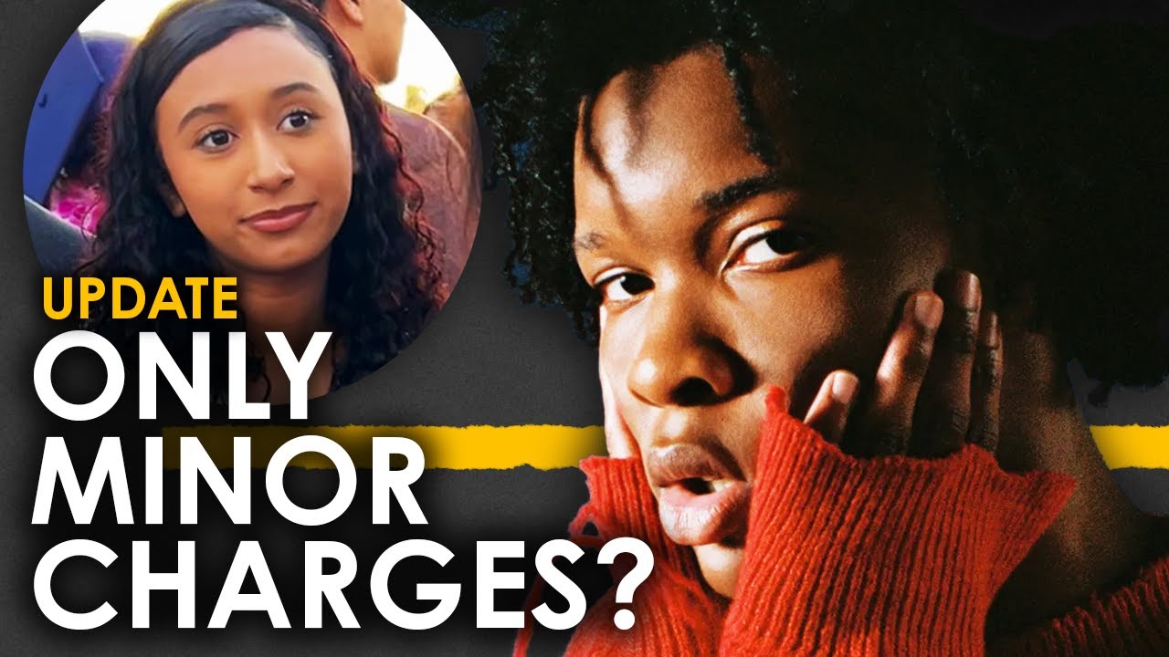 YouTube post by @CrimeWeeklyPodcast for OneSkin. Caption reads: A Body in the Tesla | The Unraveling Story of D4vd....