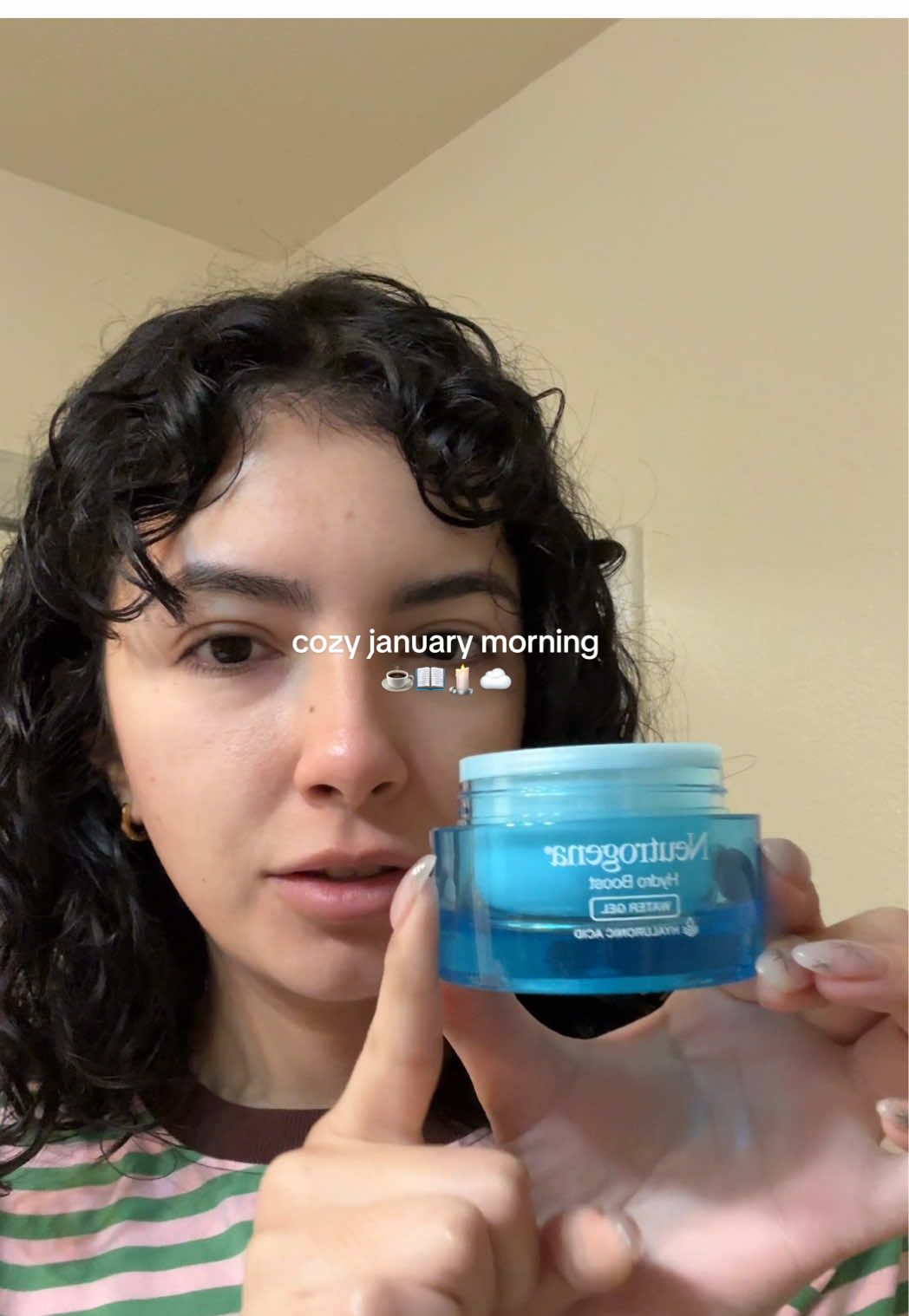 TikTok post by @jazsat for Neutrogena. Caption reads: happy January 1st!! Hope everyone had a good New....