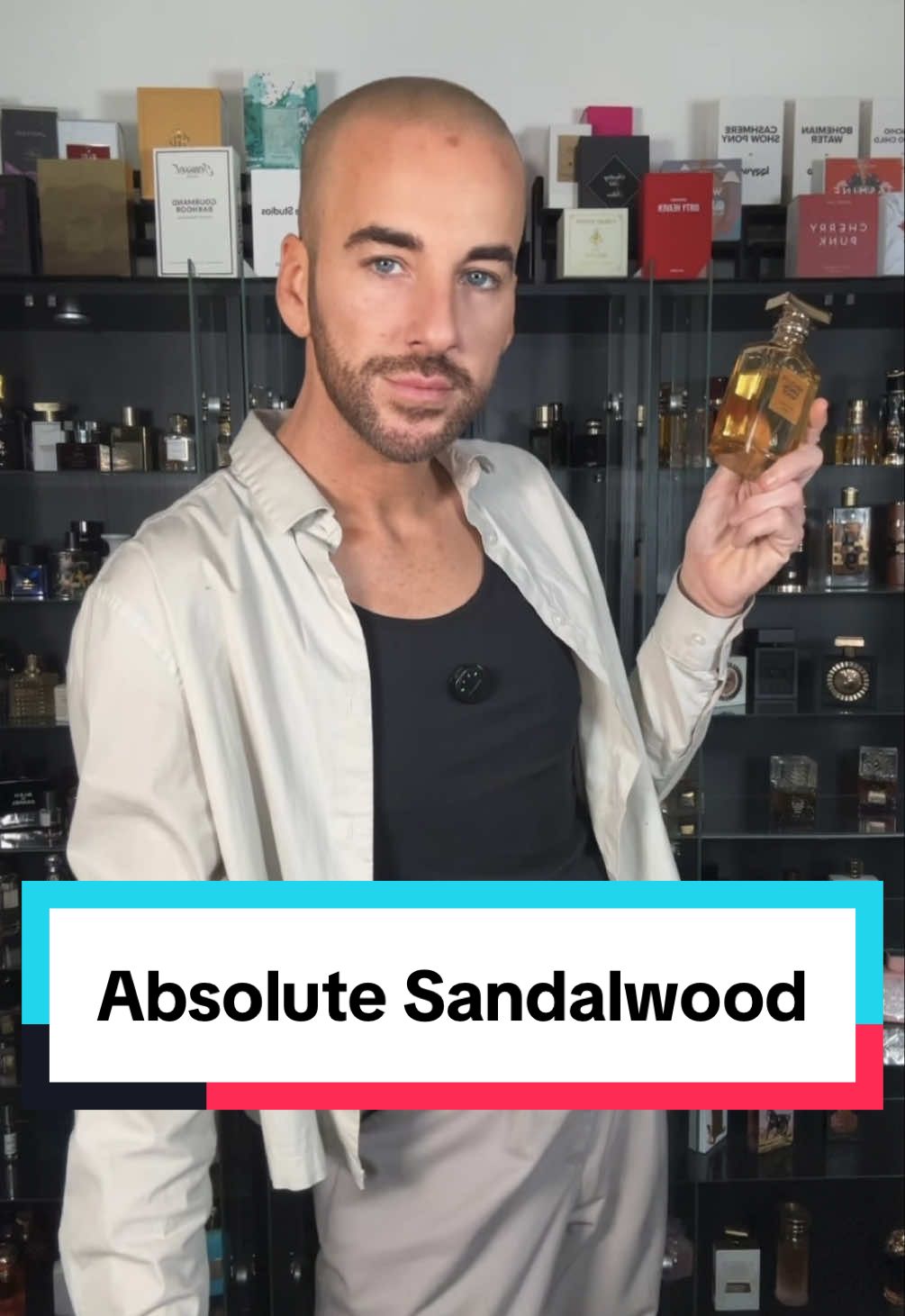 TikTok post by @aroma.addict for French Arabian Perfumes. Caption reads: @French Arabian Parfum have released Absolute....