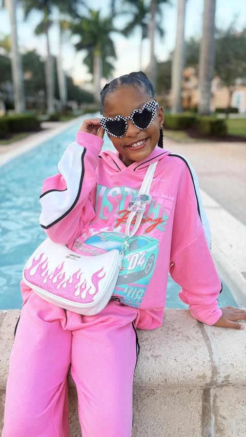 Instagram post by @mini_marley for NASCAR. Caption reads: [...] ready in the cutest pieces from the new....