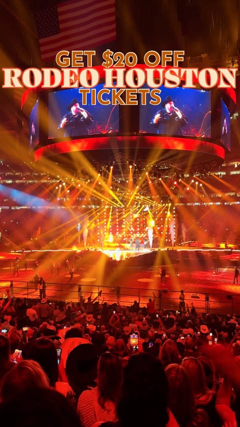 Instagram post by @houstonhotspots for Gametime. Caption reads: [...] to use our code to save some cash.....