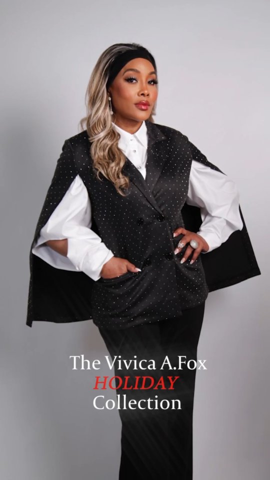 Instagram post by @msvfox for HSN. Caption reads: GM Dawlings! #LookOfTheWeek is my NEW @hsn Vivica....