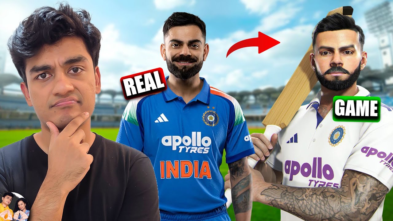 YouTube post by @SlayyPop for Disney Magic Kingdoms. Caption reads: Can Virat Kohli Make a COMBACK? | WT20 2026 |....