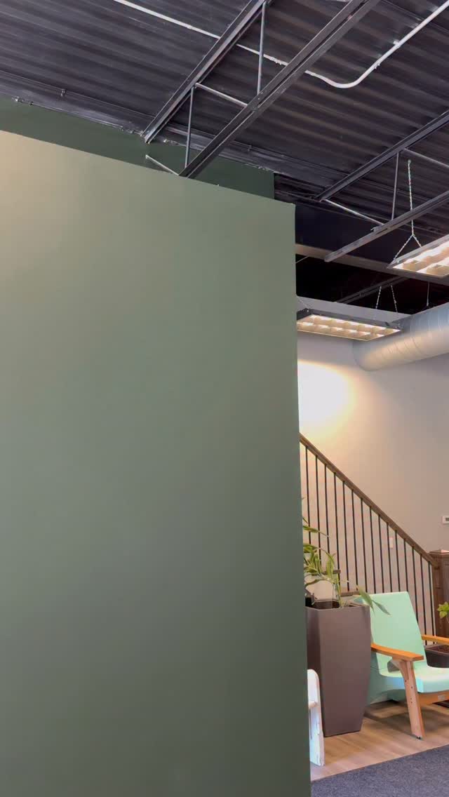 Instagram post by @ourclassichouse for Rust-Oleum. Caption reads: [...] wall into a creative space using Rust-Oleum®....