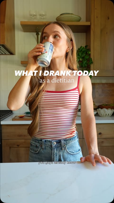 Instagram post by @nourishment.nutrition for LaCroix Sparkling Water. Caption reads: Hydrating with @lacroixwater today! #ad Hydration....