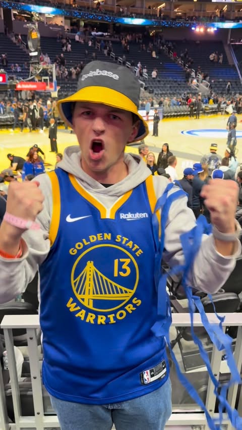 Instagram post by @austinfrankln for Coinbase. Caption reads: [...] @warriors , thanks to my friends at....