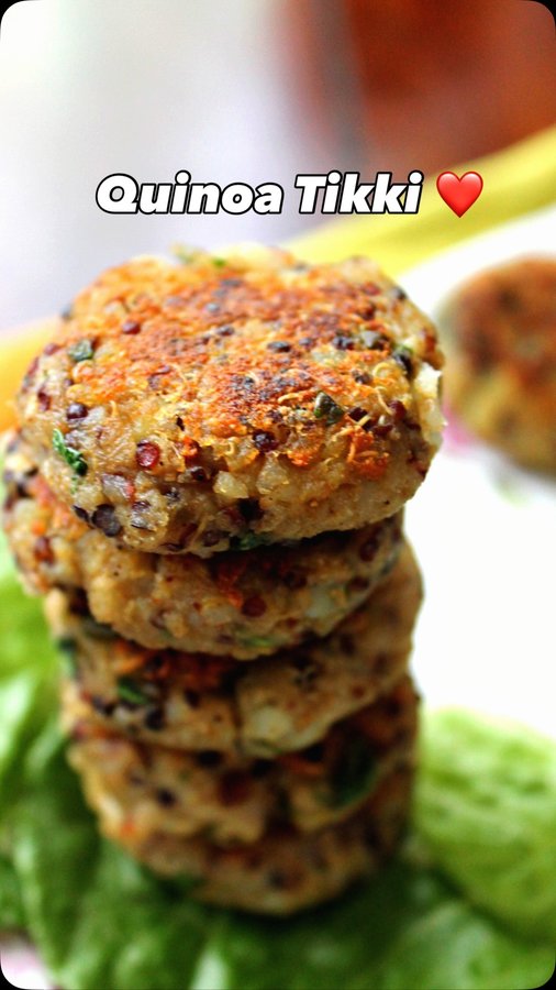 Instagram post by @kartikkwadhwa for Pintola. Caption reads: Swap your regular rice with @pintola.in Quinoa a....