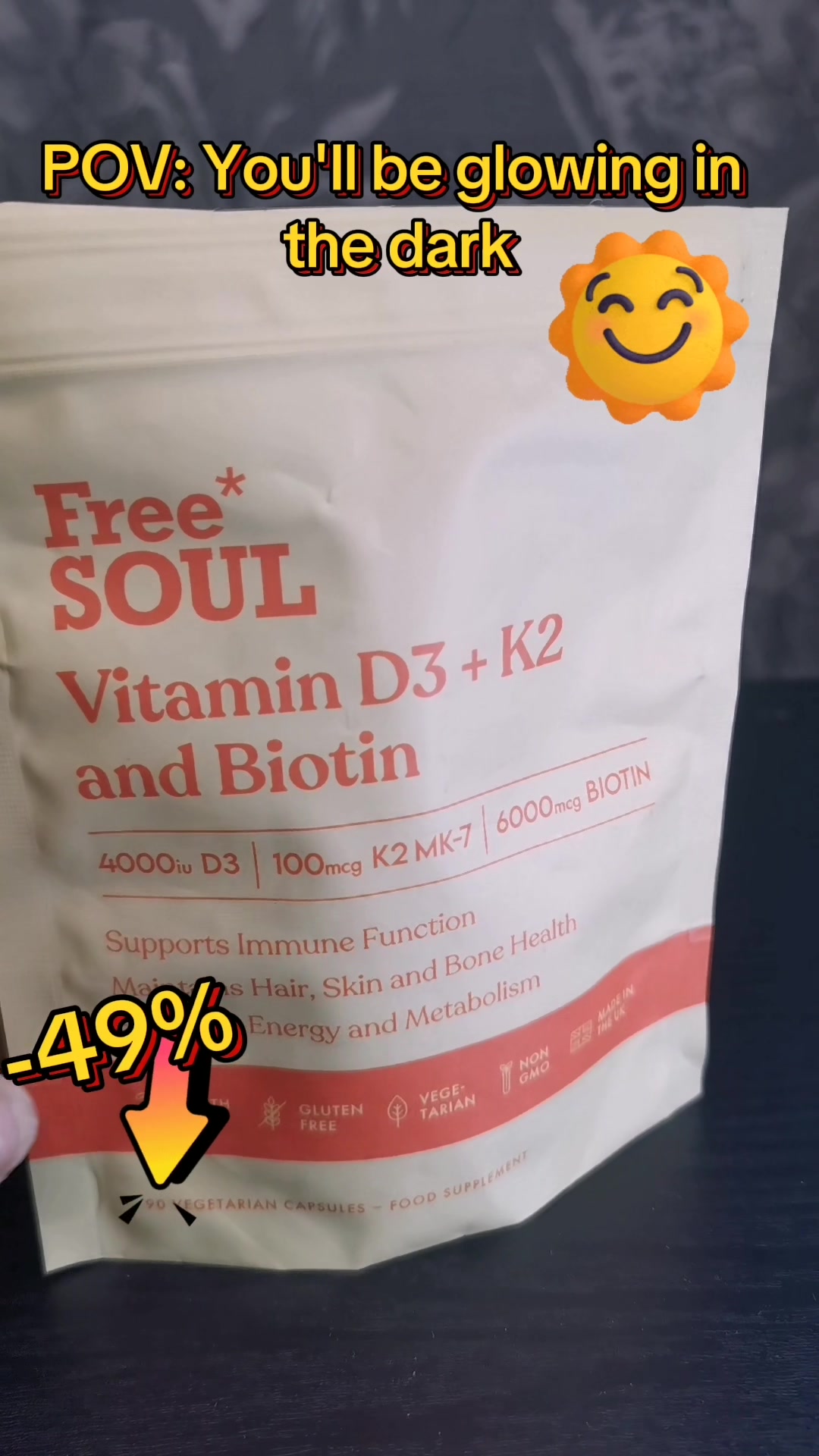 TikTok post by @danydanutza for Free Soul. Caption reads: [...] deal drop at the moment, get yours! @Free....