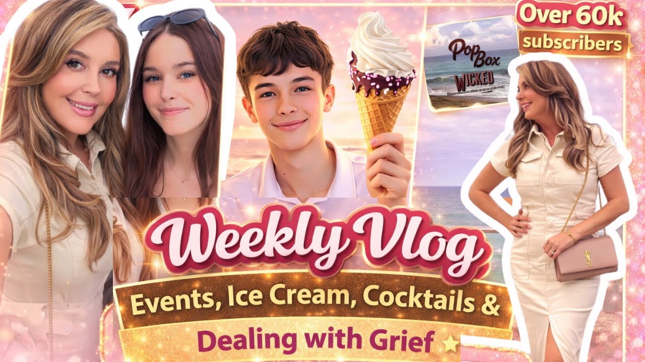YouTube post by @AustralianWomensLifeAndStyle for Petalandpup. Caption reads: Come with me for a full, real-life week of events,....