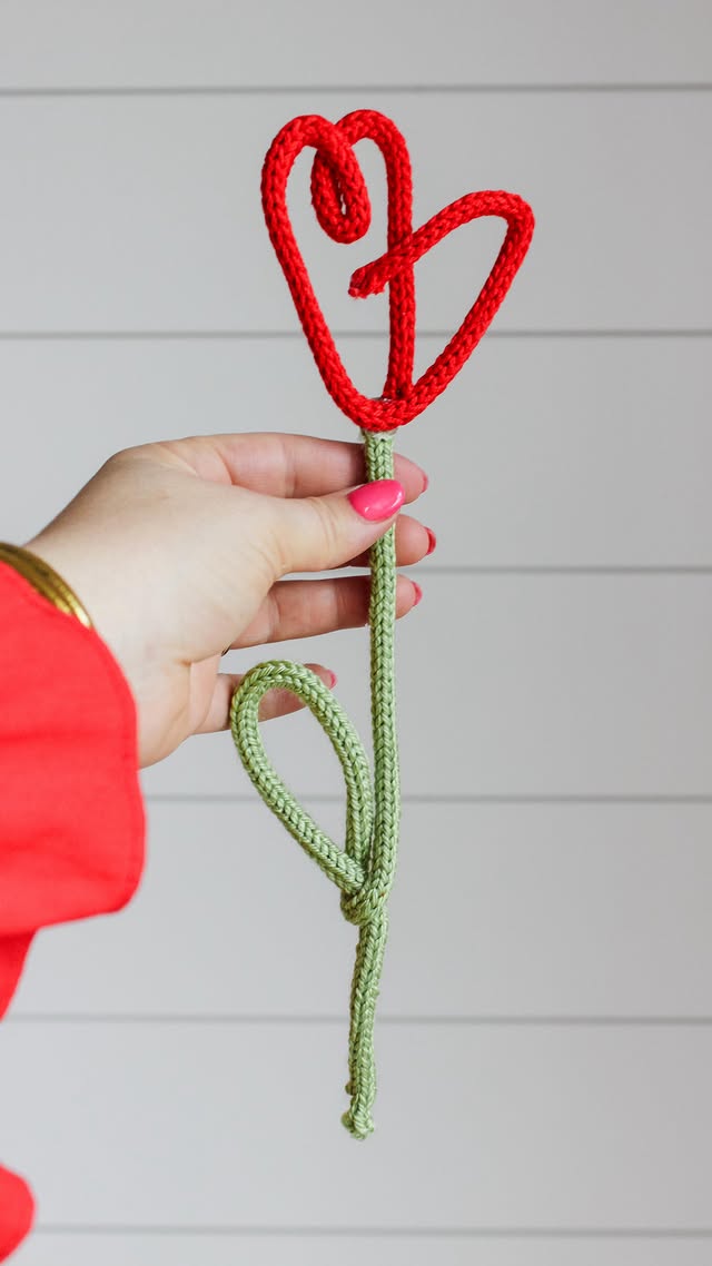 Instagram post by @thecountrypeony for Caydo. Caption reads: [...] twist with cozy yarn cords made by....