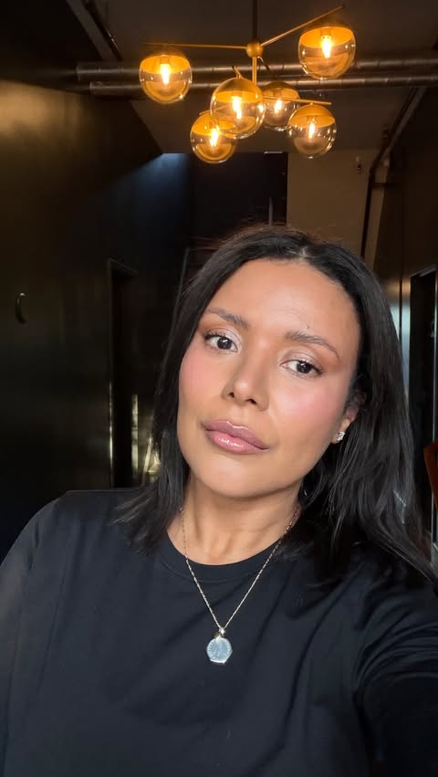 Instagram post by @patricialajarabeauty for Chāmpo Haircare. Caption reads: I wasn’t going to come on here after ONE wash and....