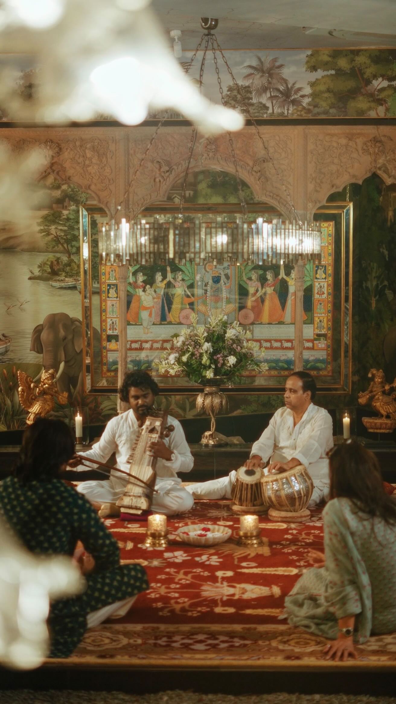 Instagram post by @maroofculmen for Sonos. Caption reads: In the old city of Lucknow, music once lived in....