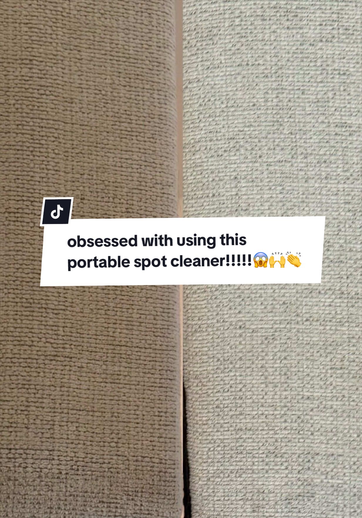 TikTok post by @luluthechonk for REDHUT. Caption reads: [...] home, deep set stains too. I'm using the....