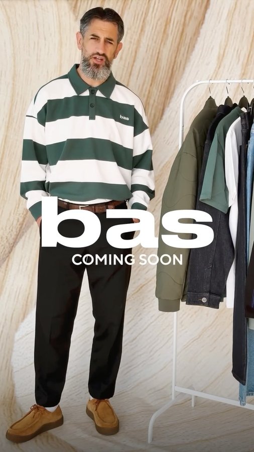 Instagram post by @pgal10 for Dunnes Stores. Caption reads: Coming Soon: BAS - the latest of Paul GALVIN’S....