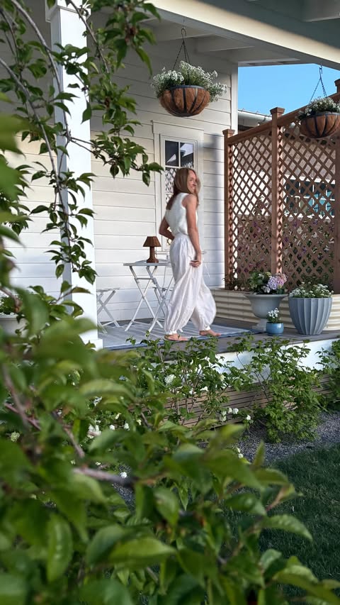 Instagram post by @kelsieemm for The Home Depot. Caption reads: Comment “porch” for links from what I grabbed from....