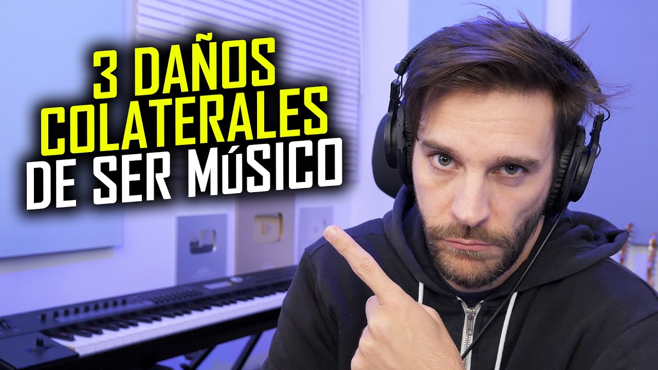 YouTube post by @ShaunTrack for DistroKid. Caption reads: What they don't tell you about being a musician |....