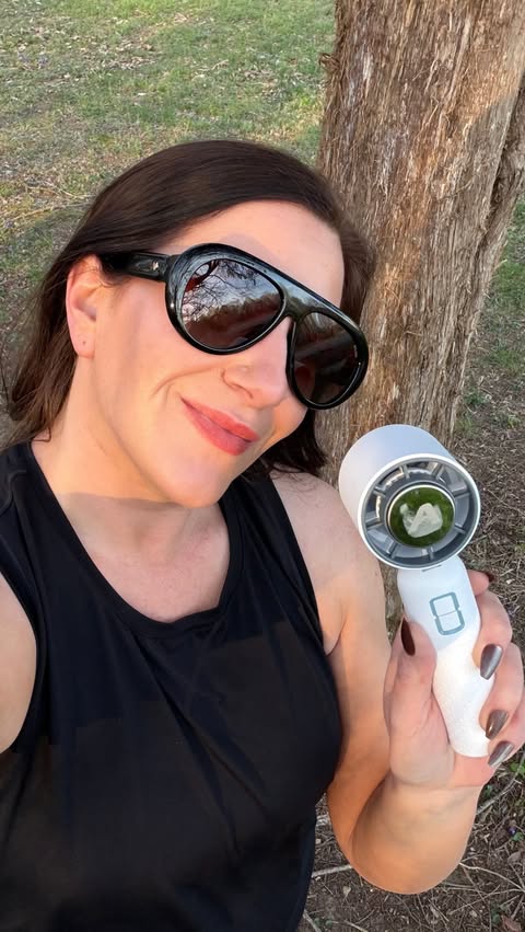 Instagram post by @lifewithjesnicole for Ontel Products. Caption reads: [...] my Arctic Air® Cool Touch from....