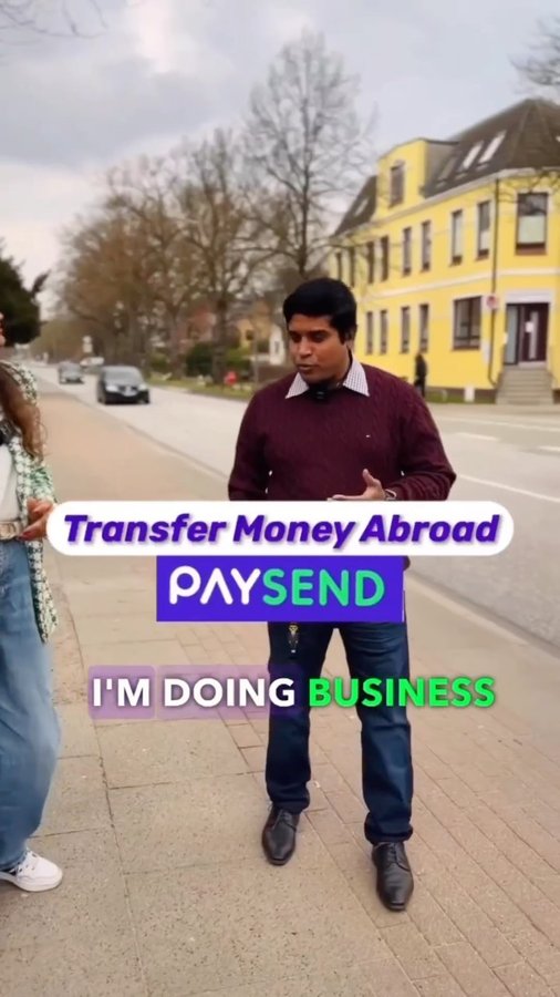 Instagram post by @mumbaikar_ingermany for Paysend. Caption reads: Follow for more 🇩🇪Link in bio🙌
‼️Staying abroad....