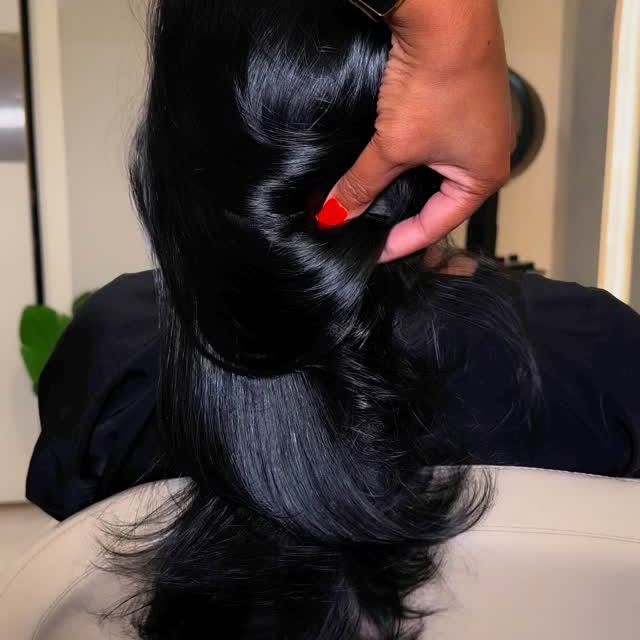 Instagram post by @dahairwiz for VEGAMOUR. Caption reads: Bye bye breakage! Hello new revitalized hair and....