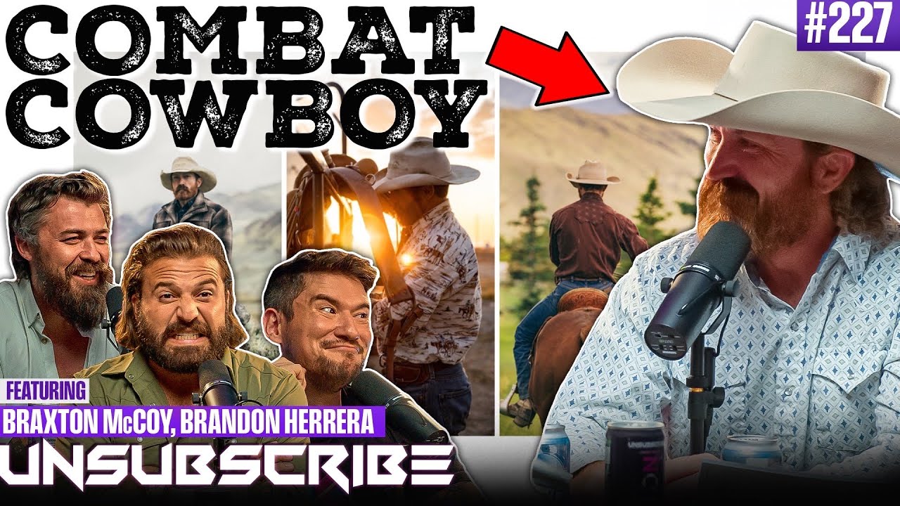 YouTube post by @unsubscribepodcast for GhostBed. Caption reads: I Was Blown Up In Iraq - Somehow I Survived ft.....