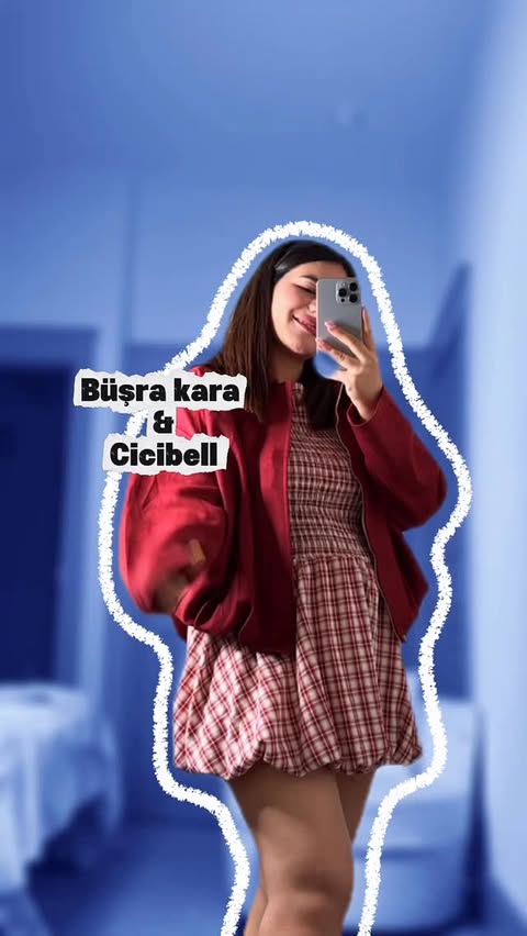 Instagram post by @busra_selin_usa_ for Cicybell. Caption reads: The most comfortable and chic look of the day with....