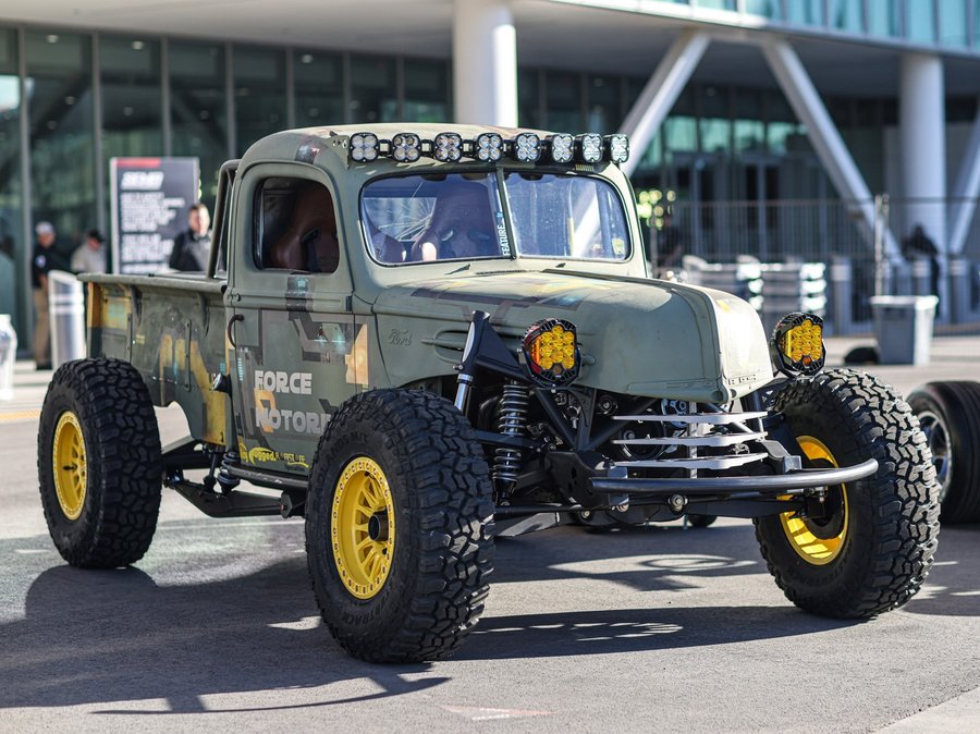 Instagram post by @forcemotoring for Holley. Caption reads: [...] Race Coilovers. Also powered by Holley....