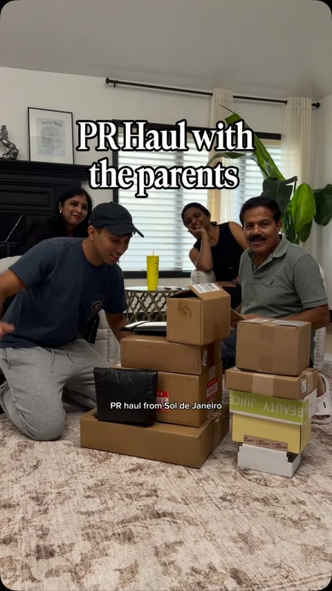 Instagram post by @arjunmanjunath_ for Naturium. Caption reads: [...] #parents @soldejaneiro @toneexclusive....