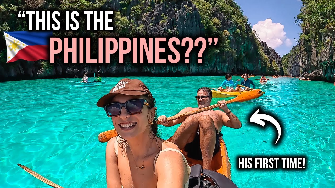 YouTube post by @Nellyslife for Airalo. Caption reads: I Took My American Boyfriend to the PHILIPPINES....