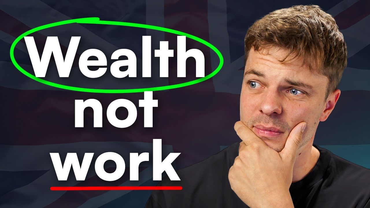 YouTube post by @DamienTalksMoney for Trading 212. Caption reads: Is This The Wealth Tax We've Been Looking For?.