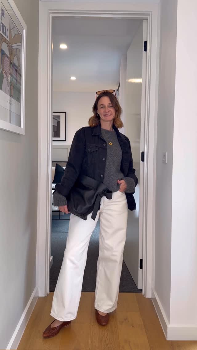 Instagram post by @thejuliastyleedit for Depop. Caption reads: ‘I call my style, elevated mum casual. I’m all....