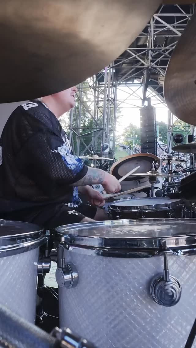 Instagram post by @codyashdrums for Vic Firth. Caption reads: You know it’s going to be a good day when a new....