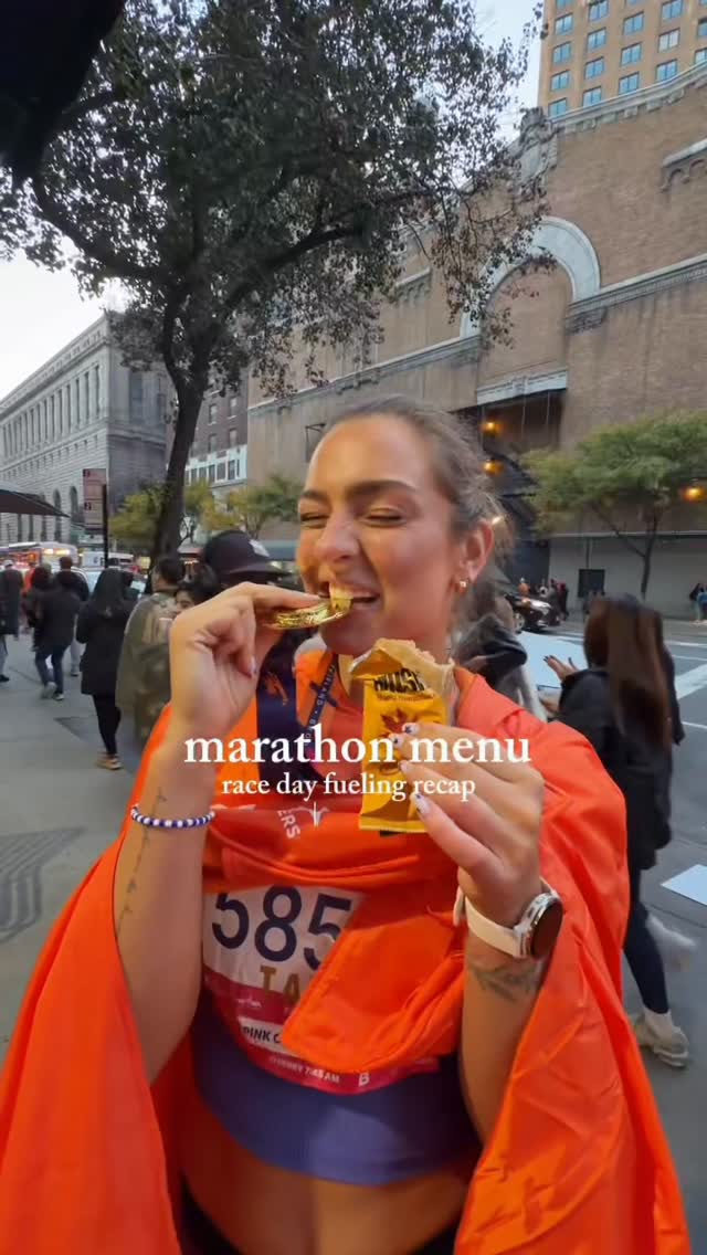 Instagram post by @taryn_lamb for MUSH. Caption reads: [...] the miles with a little help from @mush 🥣....