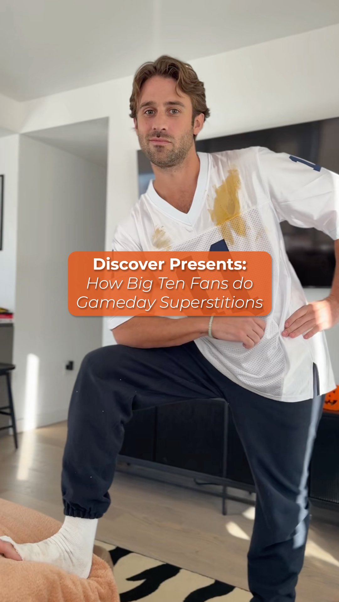 Instagram post by @greggrippo for Discover. Caption reads: #DiscoverPartner Need a little extra luck on....