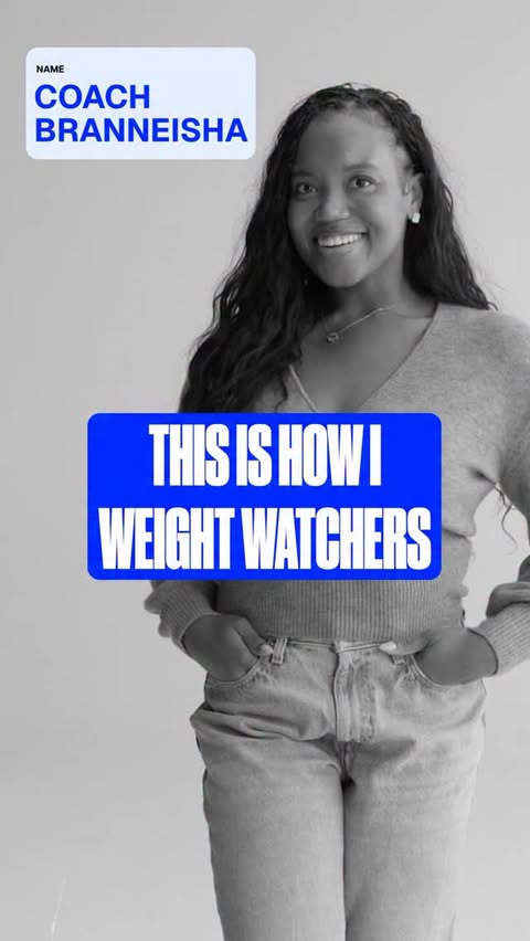 Instagram post by @branneishaa for WeightWatchers. Caption reads: 241 ➡️ 160 🎉 Coach @branneishaa reached her goal....