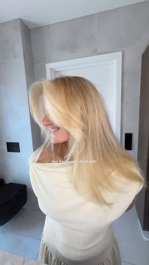Instagram post by @dariaklovholt for Joico. Caption reads: advertisement @joiconorway Products I swear by for....