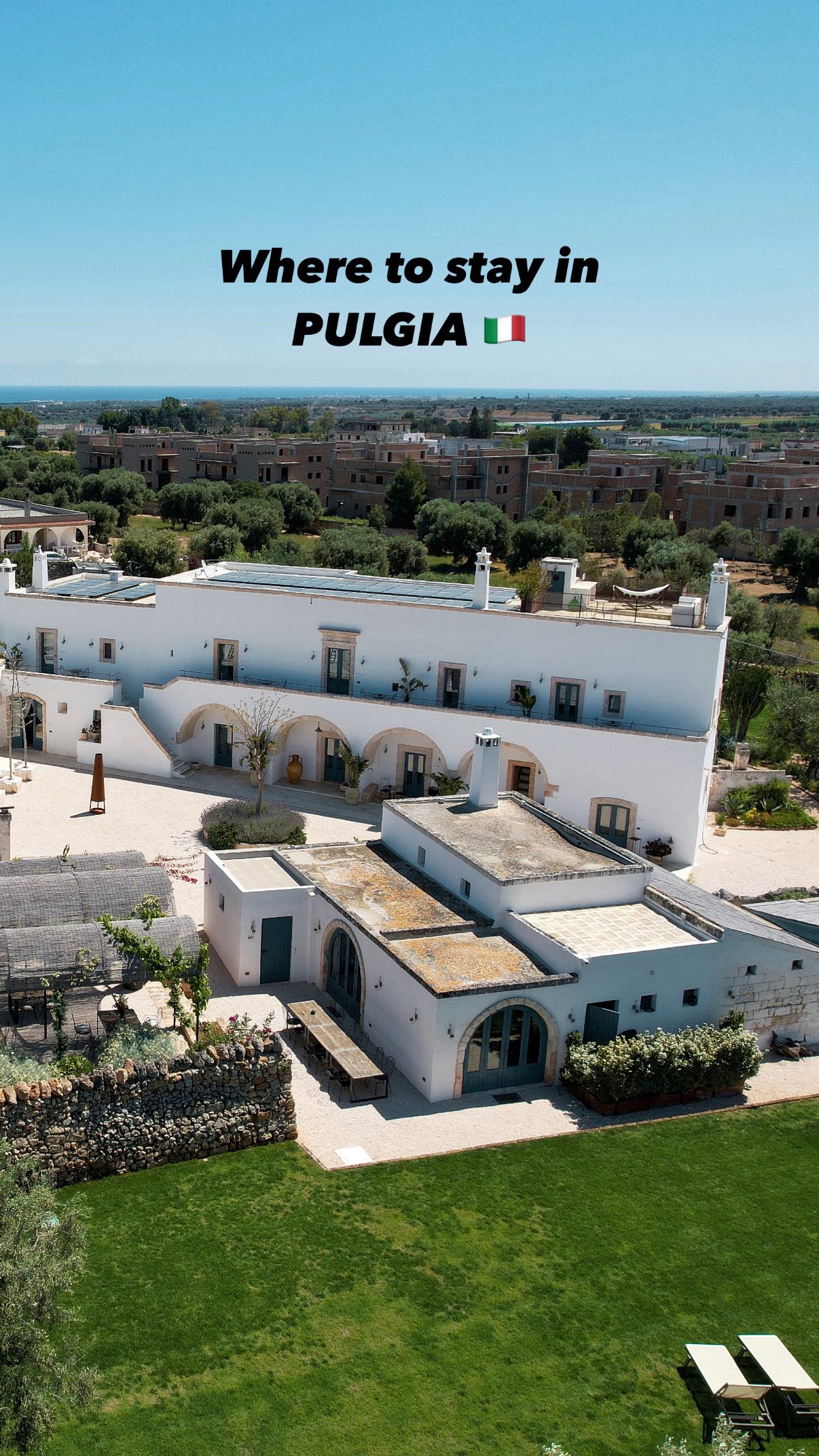 Instagram post by @chiostro_dei_domenicani for Booking.com. Caption reads: My Top 4 Hotels in Puglia 

If Puglia isn’t on....
