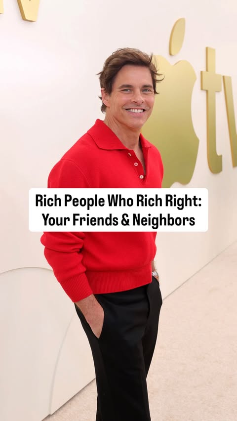 Instagram post by @richpeoplewhorichright for Apple TV. Caption reads: [...] Neighbors Season 2 - streaming now on....