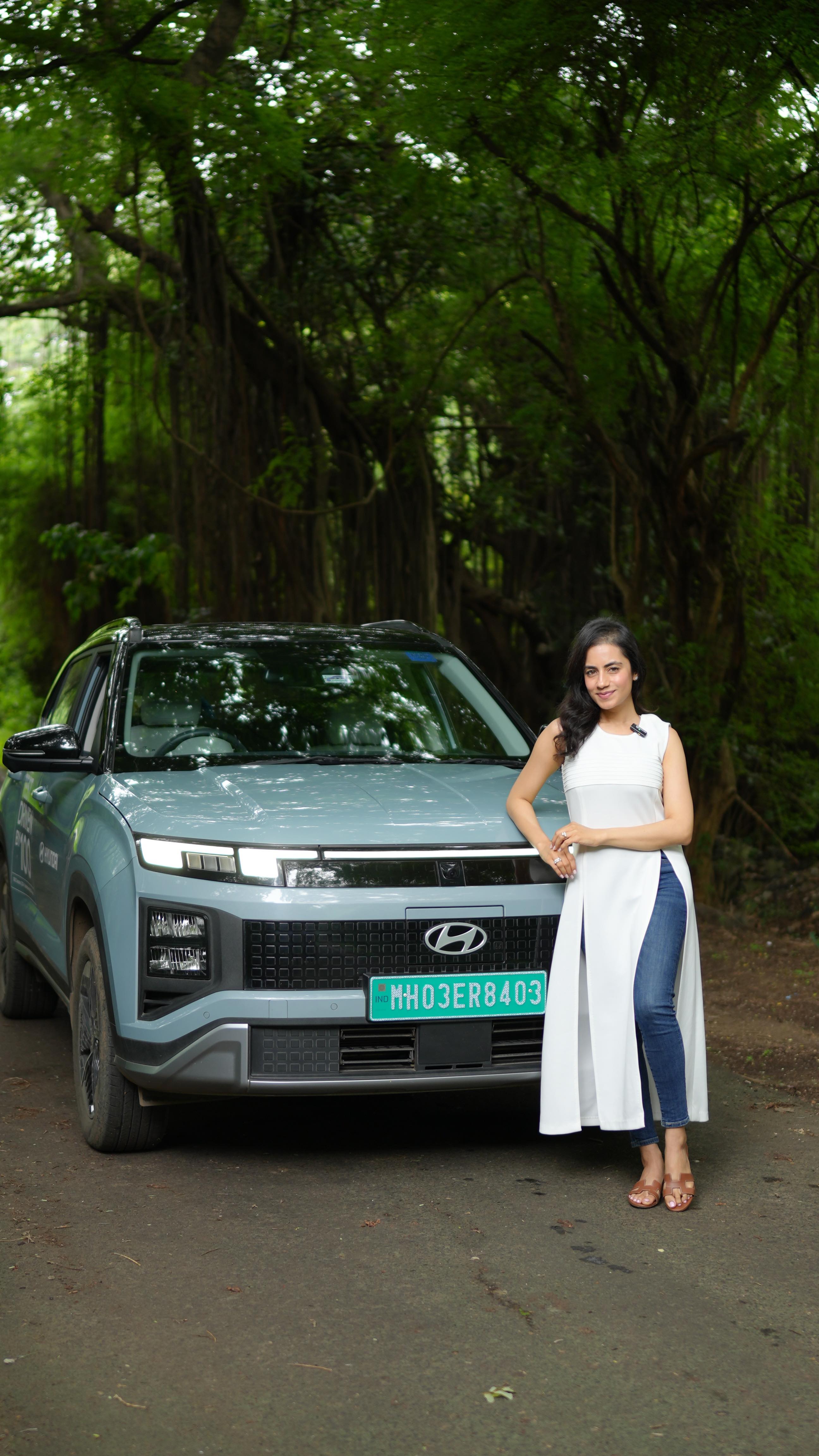 Instagram post by @kautuka for Hyundai India. Caption reads: After 33 creators and a trail of unforgettable....