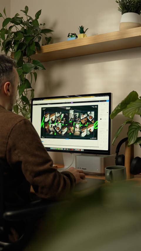 Instagram post by @robert.mccombe for Wix Studio. Caption reads: [...] ☕️ And as not so long ago I found this....