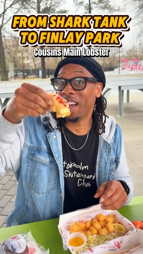 Instagram post by @thekenwalkershow for Cousins Maine Lobster. Caption reads: I heard @cousinsmainelobster was pulling up to the....