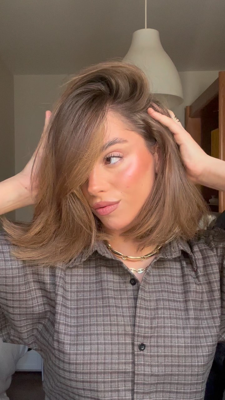 Instagram post by @blannncagarcia for BaByliss. Caption reads: trucos para un pelo con MUCHO volumen ✨ hace poco....