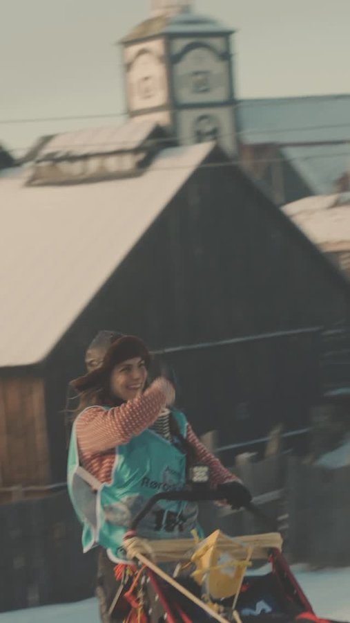 Instagram post by @funkygine for Devold of Norway. Caption reads: [...] som har fulgt meg gjennom @devoldofnorway....